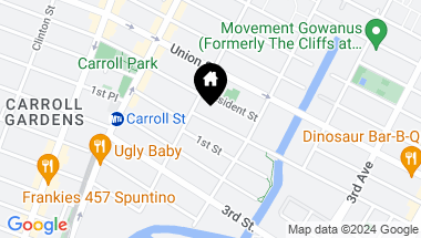 Map of 327 Carroll Street, Brooklyn NY, 11231