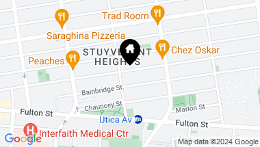 Map of 310 Decatur Street, Brooklyn NY, 11233