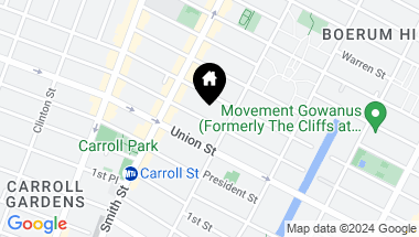 Map of 401 Sackett Street, Brooklyn NY, 11231