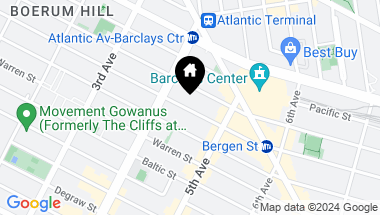 Map of 381 Bergen Street Unit: 1, Brooklyn NY, 11217
