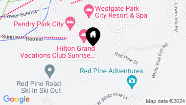 Map of 3463 RIDGELINE DR, Park City UT, 84098