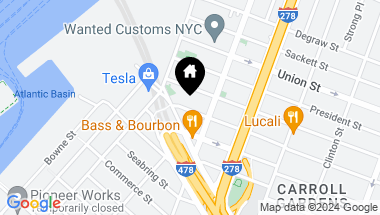 Map of 61A Summit Street, Brooklyn NY, 11231