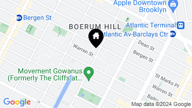 Map of 180 Nevins Street, Brooklyn NY, 11217