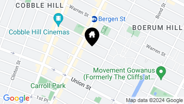 Map of 89 Douglass Street Unit: 4, Brooklyn NY, 11231