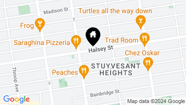 Map of 510 Halsey Street, Brooklyn NY, 11233