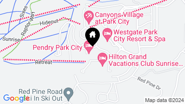 Map of 2417 W High Mountain Road, 1401, Park City UT, 84098