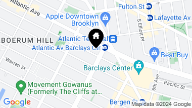 Map of 561 Pacific Street Unit: 309, Brooklyn NY, 11217