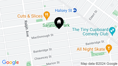 Map of 691 MacDonough Street, Brooklyn NY, 11233