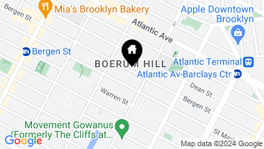 Map of 232 Bergen Street, Brooklyn NY, 11217