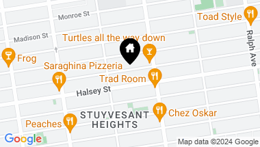 Map of 612 Hancock Street, Brooklyn NY, 11233