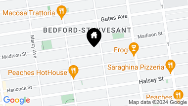 Map of 481 Putnam Avenue, Brooklyn NY, 11221