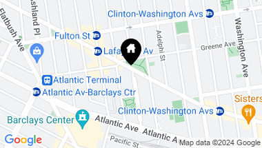 Map of 728 Fulton Street, Brooklyn NY, 11238