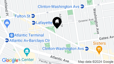 Map of 415 Carlton Avenue Unit: A, Brooklyn NY, 11238