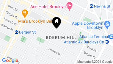 Map of 194 Dean Street, Brooklyn NY, 11217