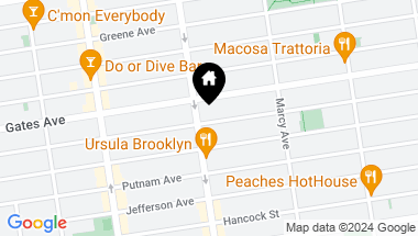 Map of 211 Monroe Street, Brooklyn NY, 11216