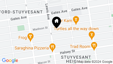Map of 663 Putnam Avenue, Brooklyn NY, 11221