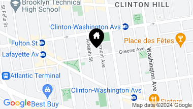Map of 71 Greene Avenue, Brooklyn NY, 11238