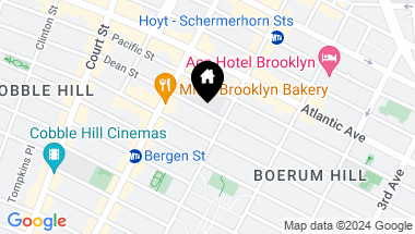 Map of 120 Dean Street, Brooklyn NY, 11201