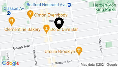 Map of 197 Quincy Street Unit: 2B, Brooklyn NY, 11216