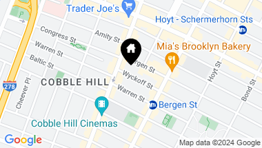Map of 23 Wyckoff Street Unit: GARDEN, Brooklyn NY, 11201