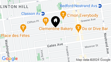 Map of 105 Lexington Avenue Unit: 1D, Brooklyn NY, 11238