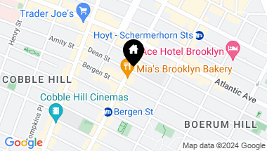 Map of 82 Dean Street, Brooklyn NY, 11201
