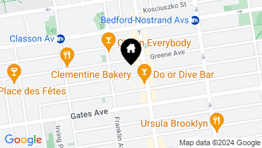 Map of 171 Lexington Avenue Unit: 5, Brooklyn NY, 11216