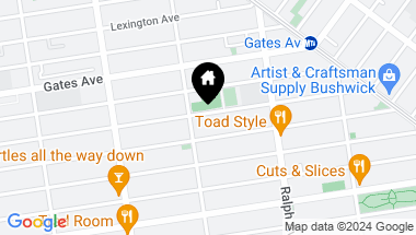 Map of 786 Madison Street Unit: 4-B, Brooklyn NY, 11221