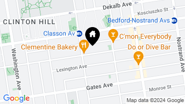 Map of 317 Greene Avenue Unit: 3-B, Brooklyn NY, 11238
