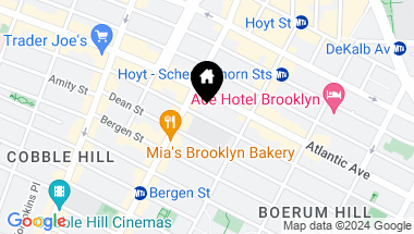 Map of 297 Pacific Street, Brooklyn NY, 11201