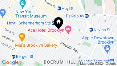 Map of 349 A State Street, Brooklyn NY, 11217