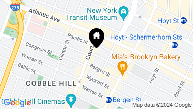 Map of 13 Dean Street, Brooklyn NY, 11201