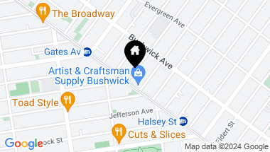 Map of 956 Madison Street, Brooklyn NY, 11221