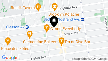 Map of 224 Clifton Place Unit: 5E, Brooklyn NY, 11216