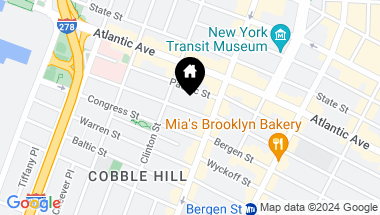 Map of 185 Amity Street, Brooklyn NY, 11201
