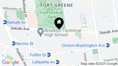 Map of 6 South Oxford Street, Brooklyn NY, 11217