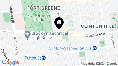 Map of 183 Dekalb Avenue Unit: A1, Brooklyn NY, 11205