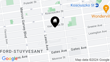 Map of 829A Greene Avenue, Brooklyn NY, 11221