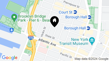 Map of 266 Henry Street Unit: B, Brooklyn NY, 11201