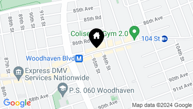 Map of 95-08 Jamaica Avenue, Woodhaven NY, 11421