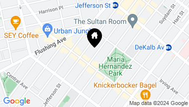 Map of 289 Troutman Street Unit: 2-B, Brooklyn NY, 11237