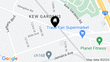 Map of 125-24 Metropolitan Avenue, Kew Gardens NY, 11415