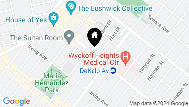 Map of 93 Wyckoff Avenue Unit: 4B, Brooklyn NY, 11237