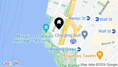 Map of 30 West Street Unit: 16-F, New York City NY, 10004