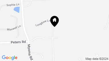 Map of 237 Longbow Lane, Adams Twp PA, 16046