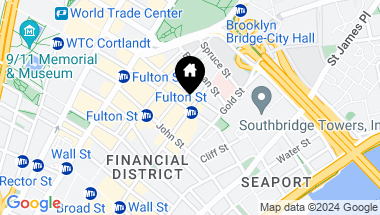 Map of 111 Fulton Street Unit: PH204, New York City NY, 10038