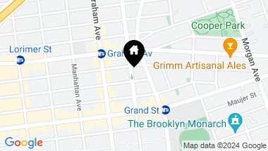 Map of 338 Humboldt Street, Brooklyn NY, 11211