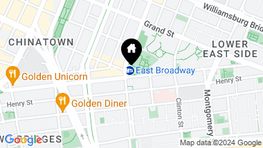 Map of 222 East Broadway Unit: 8A, New York City NY, 10002