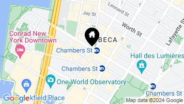 Map of 90 West Broadway Unit: 11, New York City NY, 10007