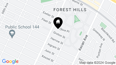 Map of 64 Groton Street, Forest Hills NY, 11375
